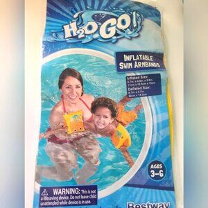 Toddler Kids Pineapple Summer Pool Ocean Inflatable Swim Armbands Floaties